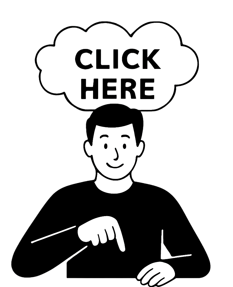 Click here illustration